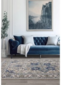 Kék szőnyeg 200x290 cm Nova Persian Blue – Asiatic Carpets