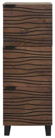 Magasfiú Barna 40 x 33 x 110 cm tömör mangófa