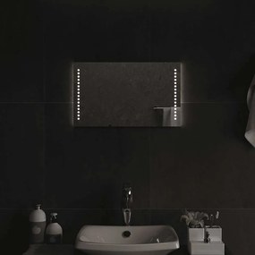 LED-es fürdőszobatükör 50x30 cm
