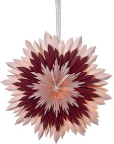 Ice rózsaszín karácsonyi dekoráció, ø 60 cm - Star Trading