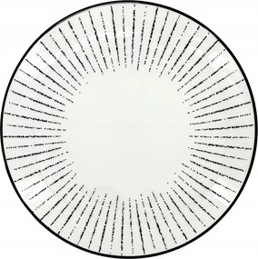 Linea Dash porcelán desszertes tányér, ø 19 cm