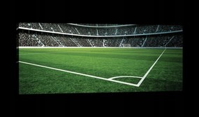 Vászonkép 145x45 Stadion foci mérkőzés lelátók szurkolók sport aréna hangulat
