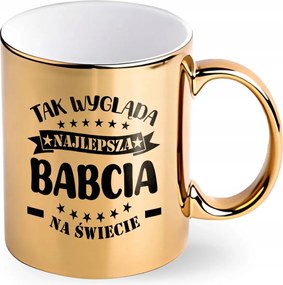 Arany Bögre Ajándék Nagyinak Karácsonyra Születésnapra Mikulás Karácsonyra Az Unokától