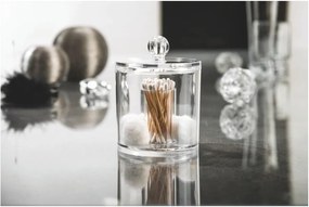 Kozmetikai rendszerező/vattakorong tároló, magasság 11 cm - Compactor