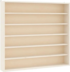 vidaXL fa gyűjtői vitrin 6 polccal 60x8,5x55cm 60x8,5x55 cm