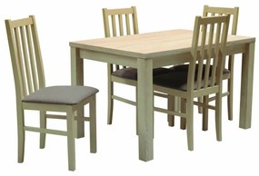 Optymal V. étkezőgarnitúra 4db székkel és 1db fix asztallal