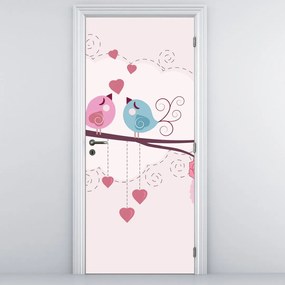 Fotótapéta ajtóra - A szerelem ideje (95x205cm)