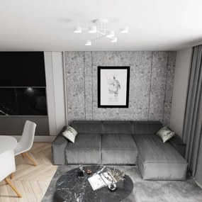 Plafonra szerelhető HALO csillár 6xGX53/10W/230V fehér