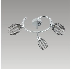 Prezent 61208 - Spotlámpa EZZO 3xG9/33W/230V füstszínű