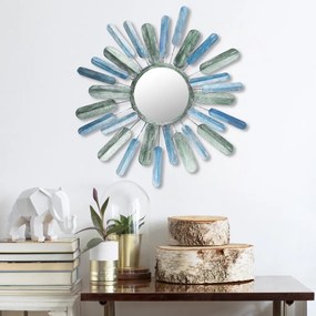 Fém fali dekoráció, 75×75 cm – TR891TNL1575