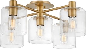 Quintiesse AXEL QN-AXEL5-HB Plafonlámpa 5x60W/E27