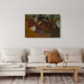 Kép - Henri de Toulouse-Lautrec, At the Moulin Rouge, reprodukciók (90x60 cm)