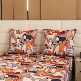 Mikroszálas ágyneműhuzat CATMOSPHERE színes Ágyneműhuzat mérete: 2 db 70 x 90 cm | 200 x 220 cm