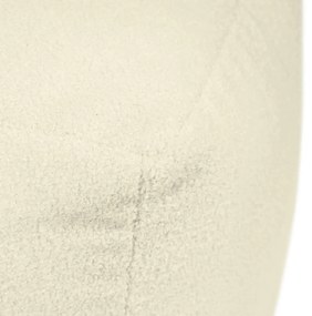 Krémszínű buklé babzsákfotel Up! MooG – SLOWDOWN