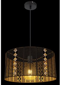 Globo 15450H - ABINY 1xE27/60W/230V arany/fekete függeszték