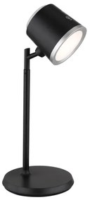 Globo 58454B - MEEYA LED érintős asztali lámpa, 6W, 3,7V, fekete