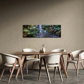 Ausztrál esőerdő képe (órával) (90x30 cm)
