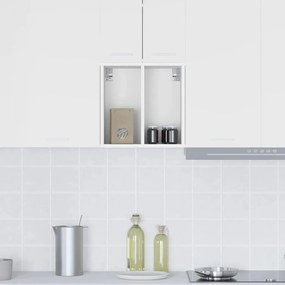 Függő szekrény polcokkal Riga Fehér 40 x 29,5 x 40 cm Faanyag