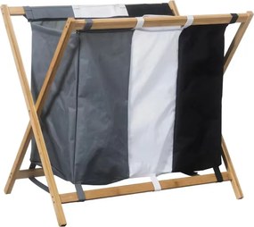 AKCIÓ Háromszínű szövets zennyestartó kosár CADORA II. osztály