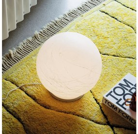 Ideal Lux - Asztali lámpa CARTA 1xE27/25W/230V átm. 40 cm fehér