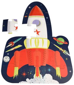 Puzzle (darabszám 18) Space Age rocket – Rex London