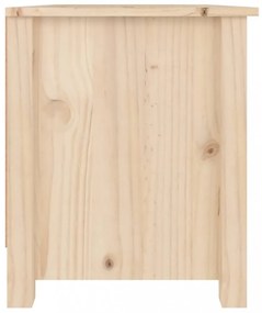 vidaXL tömör fenyőfa cipősszekrény 70 x 38 x 45,5 cm