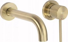 Rea Falsík Alatti Mosdó Csaptelep Lungo Stripe Arany Szálcsiszolt+doboz