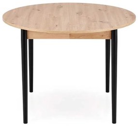 Darren étkezőasztal, artisan tölgy / fekete