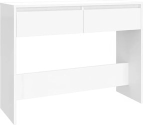 vidaXL fehér szerelt fa tálalóasztal 100 x 35 x 76,5 cm
