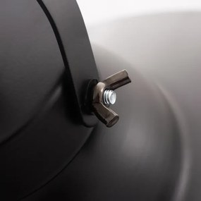 Csillár IRON 1 1xE27/60W fekete