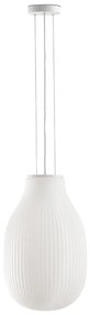 FARO 28300 - Csillár zsinóron ISABELLE 1xE27/15W/230V átm. 31 cm fehér
