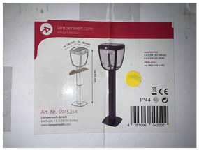 Lampenwelt Lampenwelt - LED Kültéri lámpa érzékelővel HENK 6xLED/0,5W/3,7V IP44 LW1055