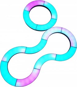 Bot Led intelligens fali lámpa Tuya lekerekített 6 részes