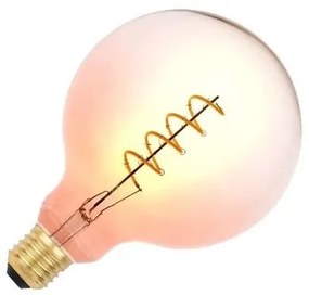 LED Izzó FILAMENT SPIRAL G125 E27/4W/230V 2000K rózsaszín