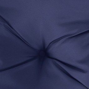 2 db tengerészkék oxford szövet kerti padpárna 180 x 50 x 7 cm