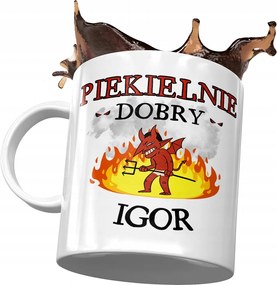 Bögre Igor Férj Barát Ajándék Nyomtatott Fotóval