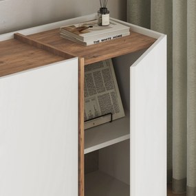 Dorma Komód/ konzolasztal 180 cm – Atlantic Pine / Fehér