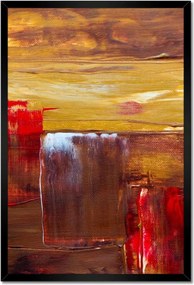 Poszterek keretben 40x60 Absztrakt Gyík