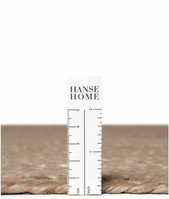 Sötét natúr színű kétoldalas-kézi szövésű juta szőnyeg 160x230 cm Braided – Hanse Home