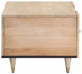 Tömör mangófa dohányzóasztal 100 x 54 x 40 cm