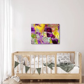 Absztrakció kép - festmény (70x50 cm)