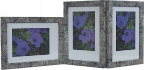 Galéria multirama Marmo fotó 15x21 cm Hármas szint/függőleges/függőleges Szürke