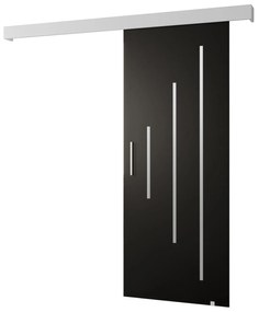 Tolóajtó 70 cm Slavdro 3 (matt fekete + matt fehér). 1108776