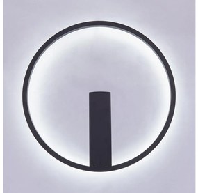 Zuma Line E82907-82 - LED Mennyezeti lámpa CORIT LED/18W/230V fekete