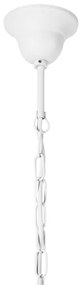 Csillár láncon RETRO II 5xE27/60W/230V fehér