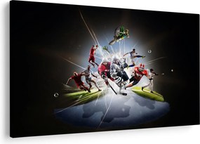 Kép - Sportolók (90x60 cm)