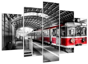 Nostalgikus vonat képe (150x105 cm)