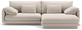 Bézs sarokkanapé (jobb oldali) Torino – Micadoni Home