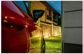 Lámpa Kerti lámpatest MILAN-P 45,E27, MAX.40W, IP44, AC220-240V, 50-60Hz, oszlop 0,45 m, inox