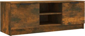 vidaXL füstös tölgy színű szerelt fa TV-szekrény 102 x 35 x 36,5 cm